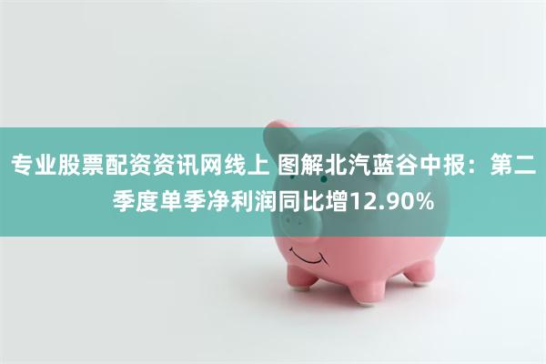 专业股票配资资讯网线上 图解北汽蓝谷中报：第二季度单季净利润同比增12.90%